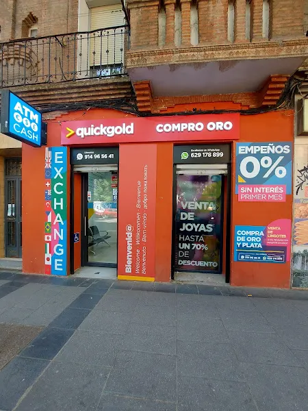 Quickgold Madrid (Usera) - Compro Oro | Casa de Cambio - Oficina de cambio de divisas en Madrid - foto 2