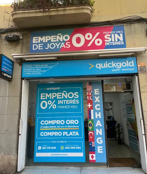 Quickgold Barcelona (Hostafrancs) - Compro Oro | Casa de Cambio - Oficina de cambio de divisas en Barcelona - foto 2