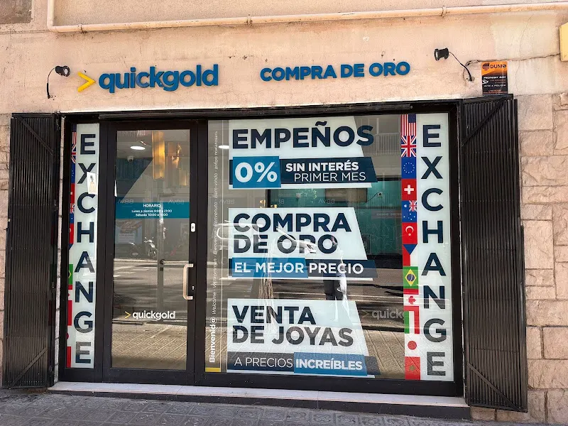 Quickgold Barcelona (Virrei Amat) - Compro Oro | Casa de Cambio - Barcelona
