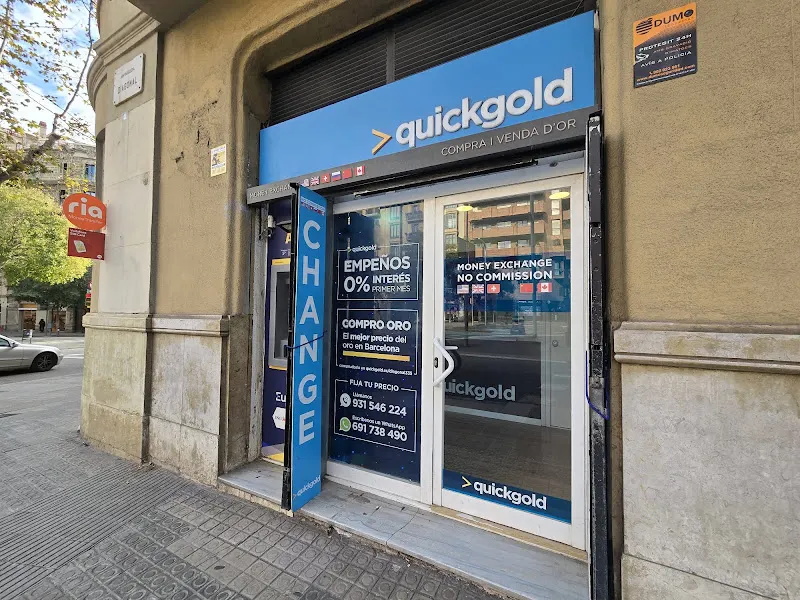 Quickgold Barcelona (Diagonal 335) - Compro Oro | Casa de Cambio - Oficina de cambio de divisas en Barcelona - foto 2