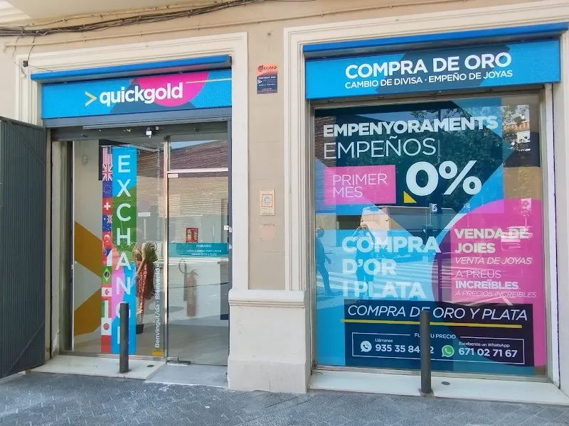 Quickgold Barcelona (Sant Adrià) - Compro Oro | Casa de Cambio - Oficina de cambio de divisas en Sant Adrià de Besòs - foto 2