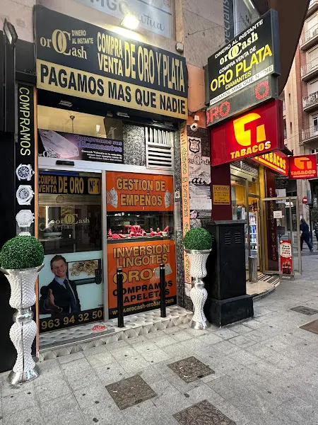 OroCash Valencia · Compra venta de oro y plata. Máxima Tasación