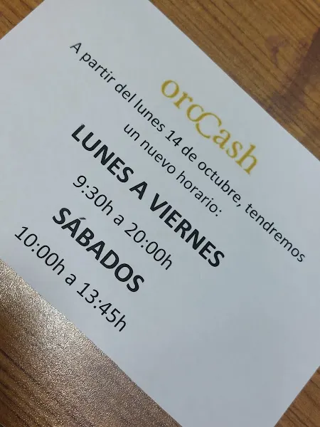 OroCash A Coruña (Avenida Finisterre) - Compro Oro | Empeños | Joyería Low Cost - A Coruña