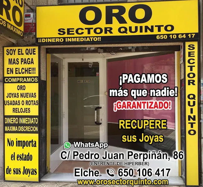 Hasta 114€/gr Compro Oro Elche SECTOR QUINTO - Comprador de joyas en Elche - foto 2