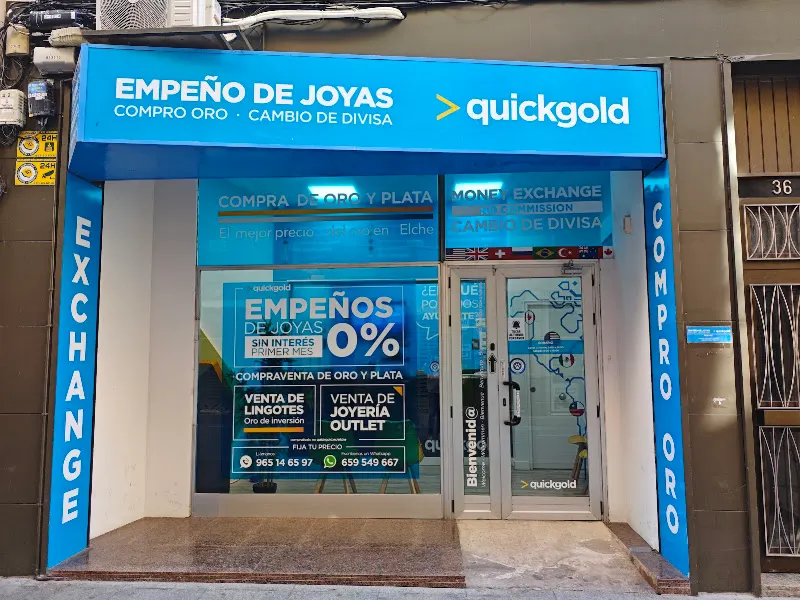 Quickgold Elche - Compro Oro | Casa de Cambio - Oficina de cambio de divisas en Elche - foto 2