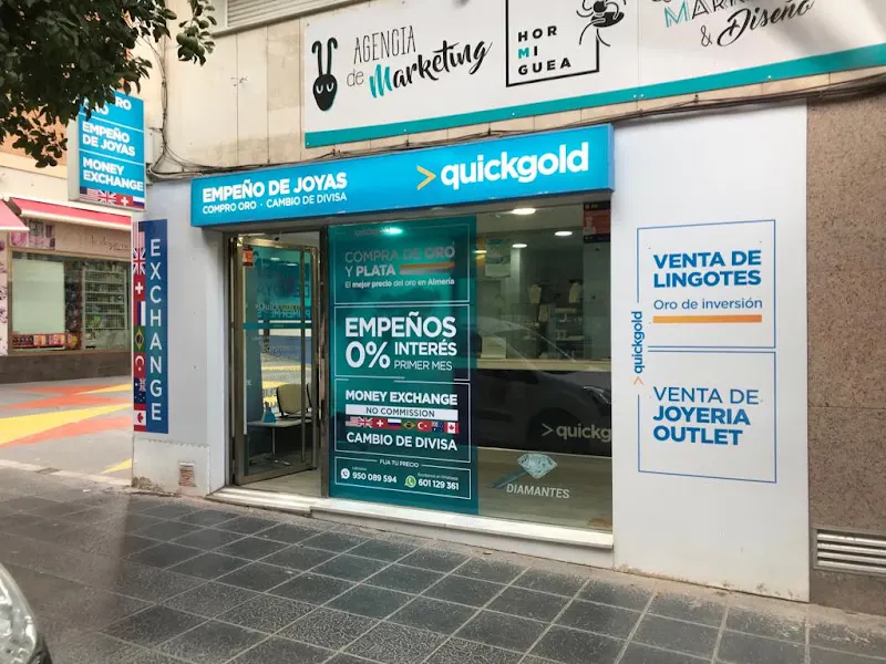 Quickgold Almería - Compro Oro | Casa de Cambio - Oficina de cambio de divisas en Almería - foto 2