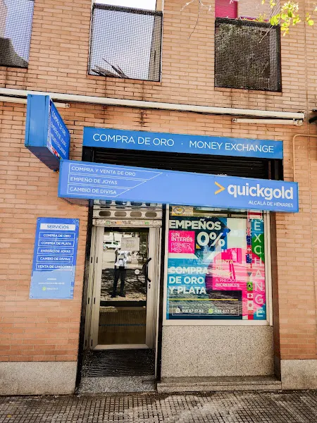 Quickgold Alcalá de Henares - Compro Oro | Casa de Cambio en Alcalá de Henares