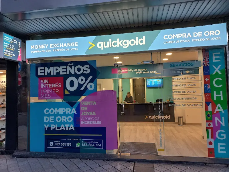 Quickgold León - Compro Oro | Casa de Cambio - Comerciante de oro en León - foto 2