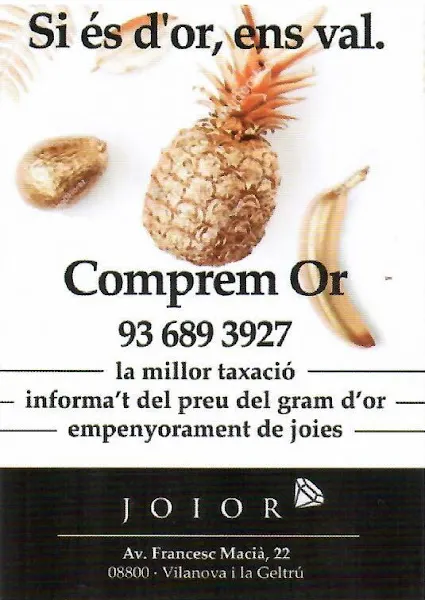 Joior Compra-venta de Or i Plata - Comprador de joyas en Vilanova i la Geltrú - foto 2