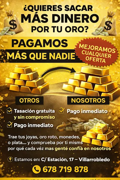 COMPRO ORO VILLARROBLEDO en Villarrobledo