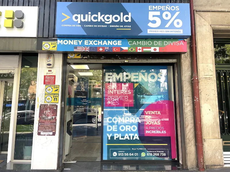 Quickgold Madrid (Alcalá - Ventas) - Compro Oro | Casa de Cambio - Comerciante de oro en Madrid - foto 2