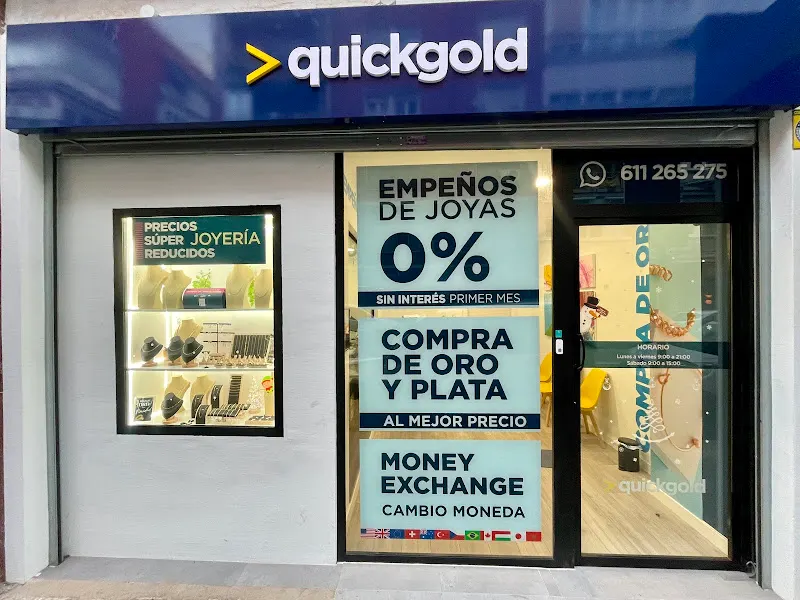 Quickgold Madrid (Calle Cartagena) - Compro Oro | Casa de Cambio - Comerciante de oro en Madrid - foto 2